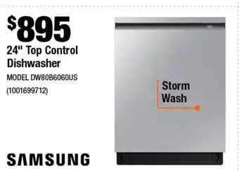 Home Depot Top Control Dishwasher offer