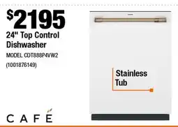 Home Depot Top Control Dishwasher offer