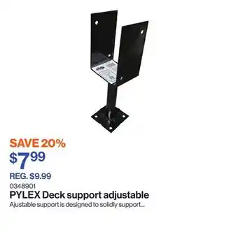 Patrick Morin Deck support adjustable offer