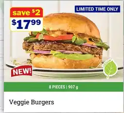 M & M Food Market Veggie Burgers offer