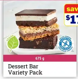 M & M Food Market Dessert Bar Variety Pack offer