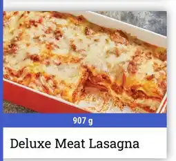 M & M Food Market Deluxe Meat Lasagna offer