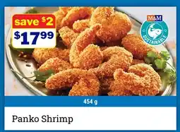 M & M Food Market Panko Shrimp offer