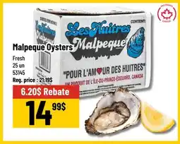 Mayrand Les Huitres Malpeque Oysters offer