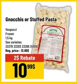 Mayrand Vespucci Gnocchis or Stuffed Pasta offer