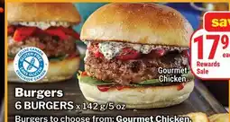 M & M Food Market Gourmet Chicken Burgers offer