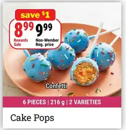 M & M Food Market Confetti Cake Pops offer
