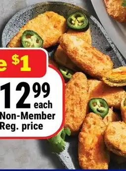 M & M Food Market Cream Cheese and Cheddar STUFFED JALAPEÑOS offer