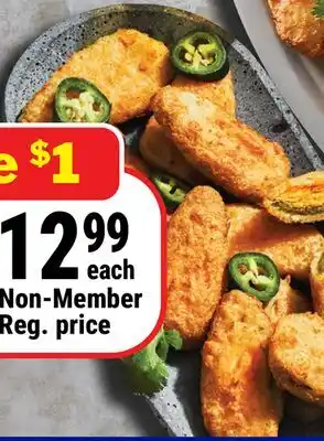 M & M Food Market Cream Cheese and Cheddar STUFFED JALAPEÑOS offer