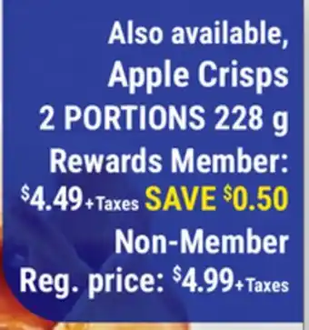 M & M Food Market Apple Crisps offer