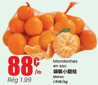 Btrust Supermarket Mandarines en sac offer