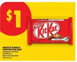No Frills NESTLÉ SINGLE CHOCOLATE BAR offer