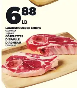 Independent City Market LAMB SHOULDER CHOPS offer
