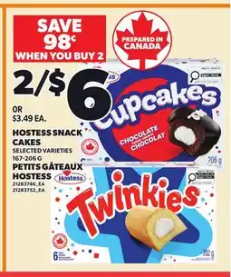 Independent City Market HOSTESS SNACK CAKES offer