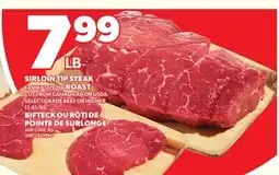 Independent City Market SIRLOIN STEAK FAMILY SIZE FAMILY SIZE OR ROAST offer