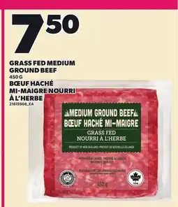 Independent City Market GRASS FED MEDIUM GROUND BEEF offer