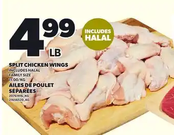 Independent City Market SPLIT CHICKEN WINGS offer
