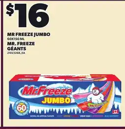 Independent City Market MR FREEZE JUMBO offer