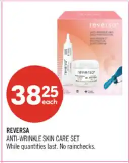 Shoppers Drug Mart REVERSA ANTI-WRINKLE SKIN CARE SET offer