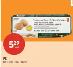 Shoppers Drug Mart PC FREE-RUN EGGS offer