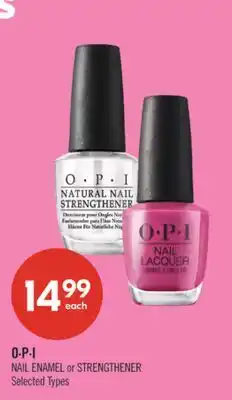 Shoppers Drug Mart OPI NAIL ENAMEL or STRENGTHENER offer