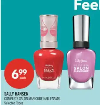 Shoppers Drug Mart SALLY HANSEN COMPLETE SALON MANICURE NAIL ENAMEL offer
