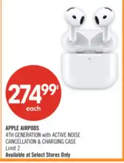 Shoppers Drug Mart APPLE AIRPODS offer