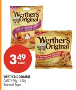 Shoppers Drug Mart WERTHER'S ORIGINAL CANDY offer