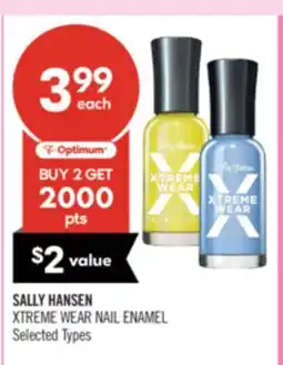 Shoppers Drug Mart SALLY HANSEN XTREME WEAR NAIL ENAMEL offer