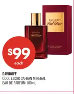 Shoppers Drug Mart DAVIDOFF COOL ELIXIR SAFRAN MINERAL offer