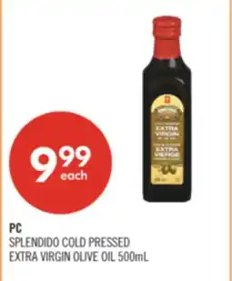 Shoppers Drug Mart PC SPLENDIDO COLD PRESSED EXTRA VIRGIN OLIVE OIL offer