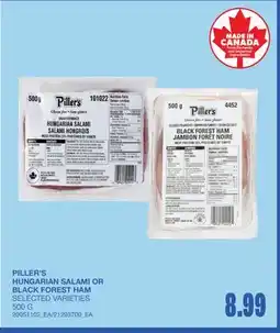 Wholesale Club HUNGARIAN SALAMI OR BLACK FOREST HAM offer