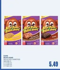Wholesale Club BEAR PAWS, 392/490 G offer