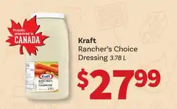 Wholesale Club RANCHER'S CHOICE DRESSING offer