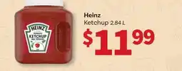 Wholesale Club KETCHUP offer