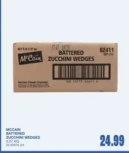 Wholesale Club BATTERED ZUCCHINI WEDGES offer