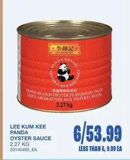 Wholesale Club PANDA OYSTER SAUCE offer