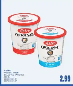Wholesale Club YOGURT TUBS offer