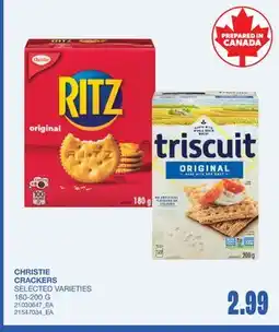Wholesale Club CRACKERS offer