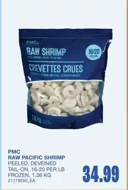 Wholesale Club RAW PACIFIC SHRIMP offer