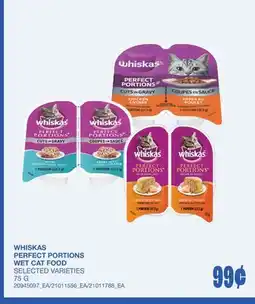 Wholesale Club PERFECT PORTIONS WET CAT FOOD offer