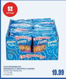Wholesale Club SPUNKMEYER INDIVIDUALLY WRAPPED COOKIES offer
