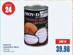 Wholesale Club COCONUT MILK, 400 ML, case of 24 offer