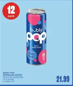 Wholesale Club POP SPARKLING WATER offer