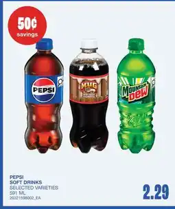 Wholesale Club PEPSI SOFT DRINKS offer