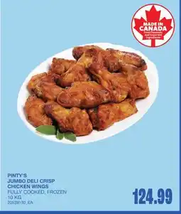 Wholesale Club JUMBO DELI CRISP CHICKEN WINGS offer
