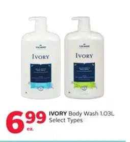 Rexall IVORY Body Wash offer