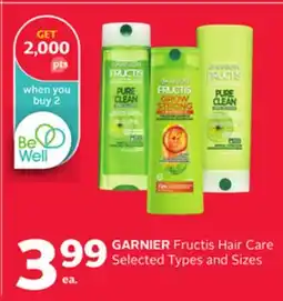 Rexall GARNIER Fructis Hair Care offer