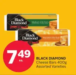 Rexall BLACK DIAMOND Cheese Bars offer