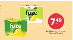 Rexall FUZE Iced Tea offer